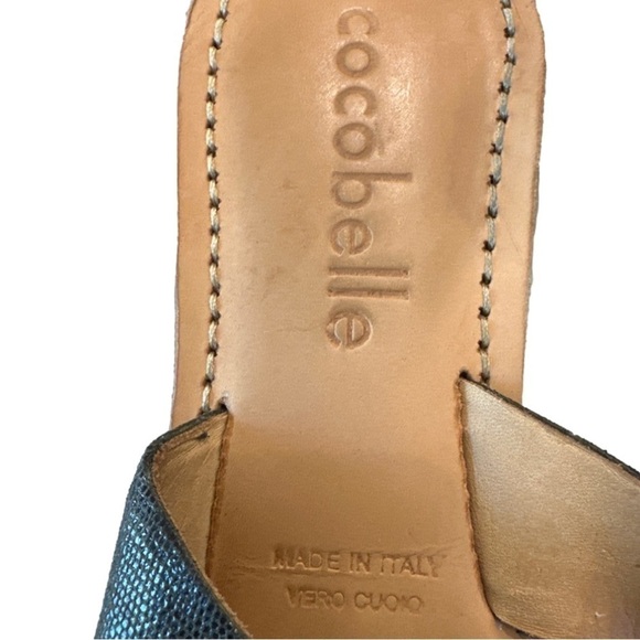 Cocobelle Aloha Slip On Open Toe Sandals Olive Green Women’s Shoes Size 8.5 - Picture 6 of 7